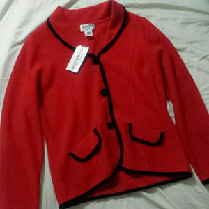 NWT Pendleton 100% Merino Wool Cardigan Small